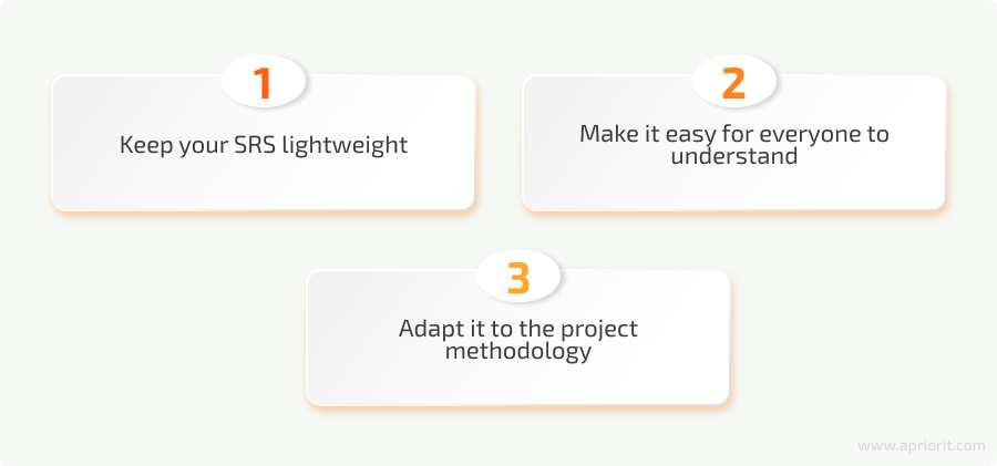 Apriorit practices for developing SRSs