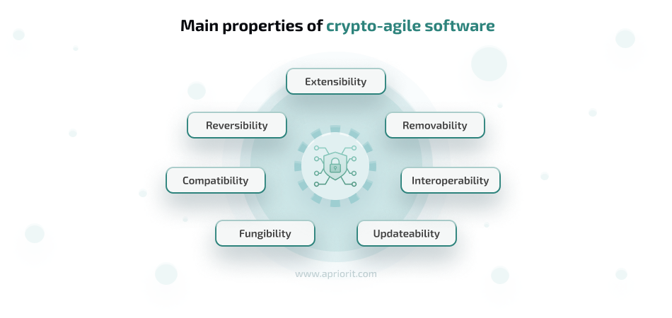 main properties of crypto-agile software