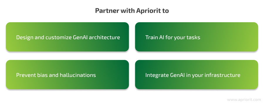 Apriorit generative AI development services