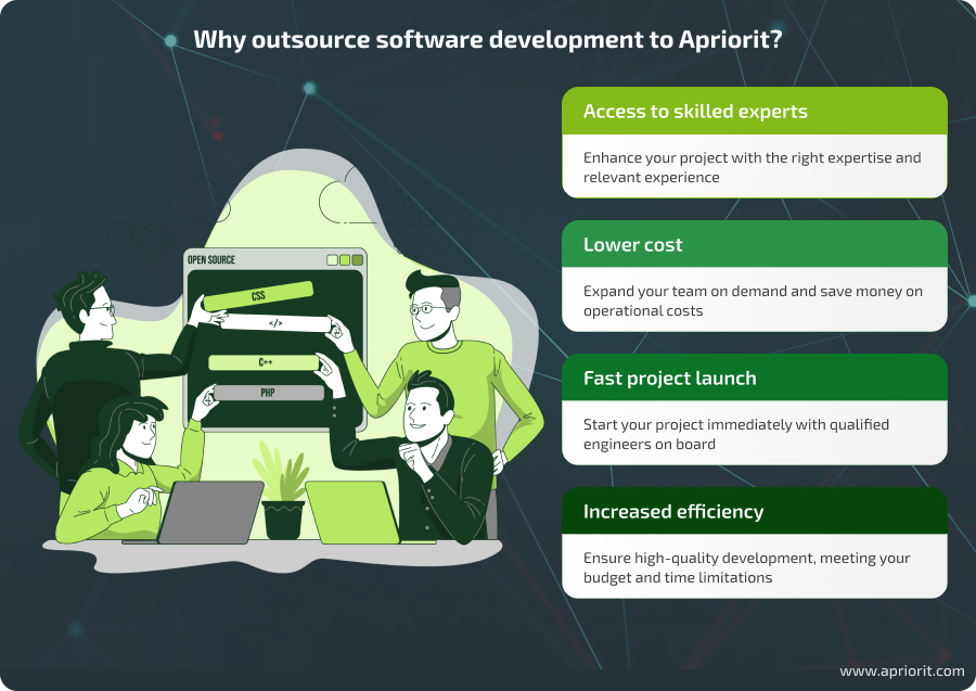 Outsource software development to Apriorit