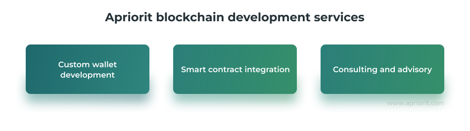 Apriorit blockchain development services 