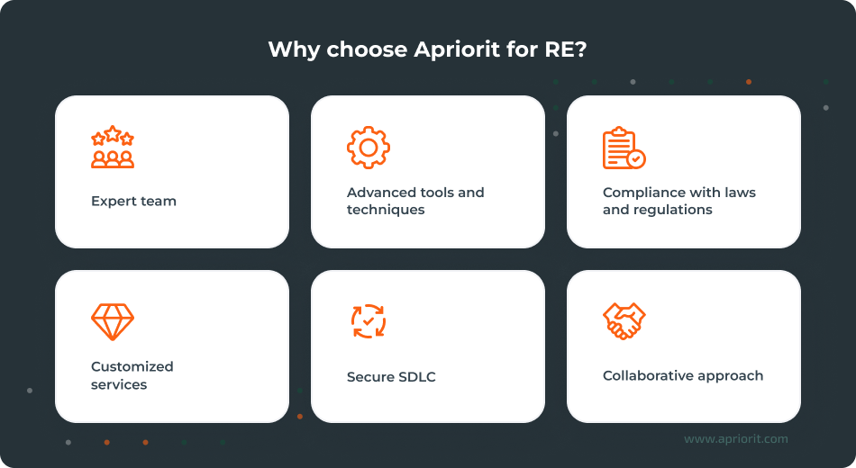 Why choose Apriorit for Reverse engineering?